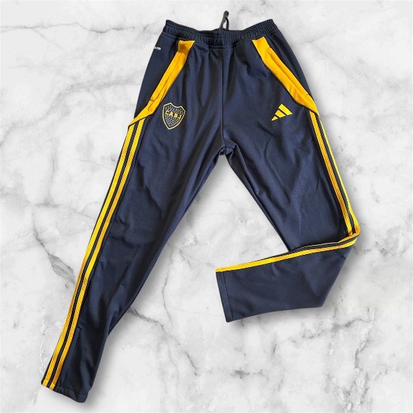 Producto - Pantalón Boca Juniors tira dorada