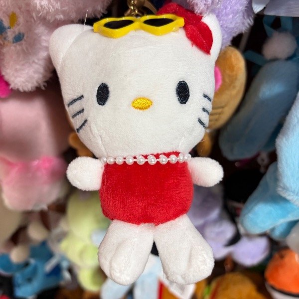 Producto - Llavero hello kitty blanca playera 13cm - 1