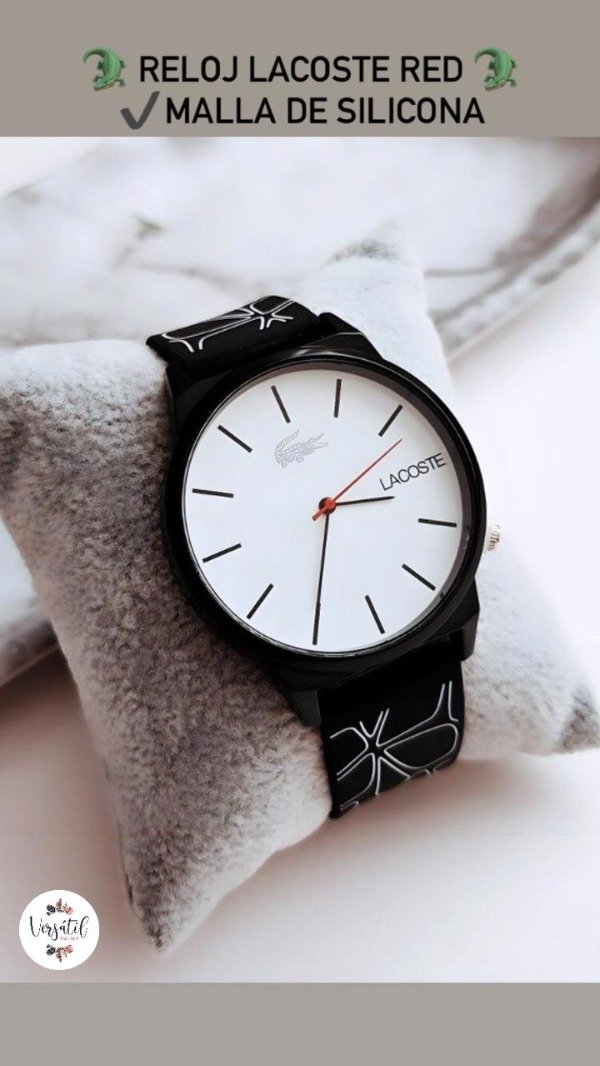 Producto - Reloj lacoste red negro