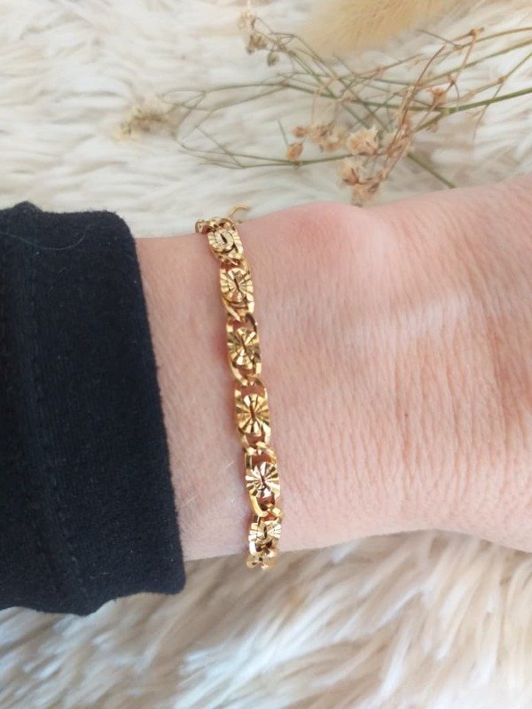 Producto - ADP0046 Pulsera Eslabón Labrado