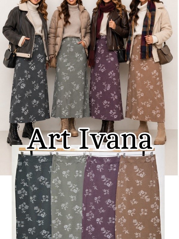 Producto - Ivana Maxifalda DARLON estampado