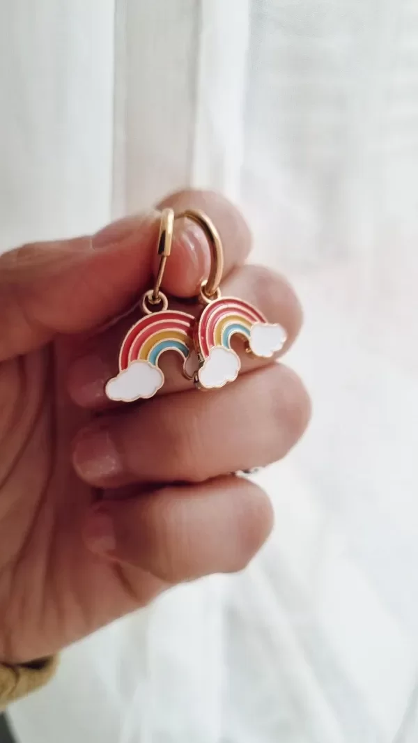 Producto - Argollitas arco iris AD