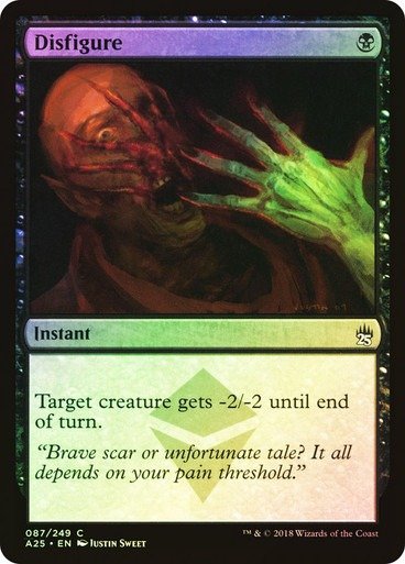 Producto - Disfigure #87 Foil  Masters 25