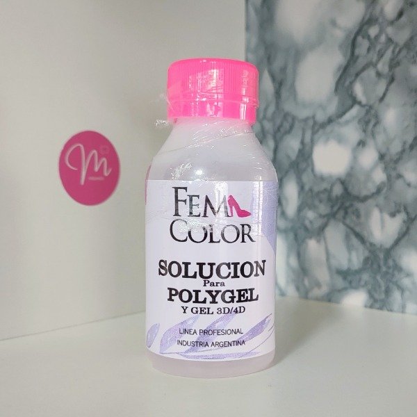 Producto - Solución para polygel Fem