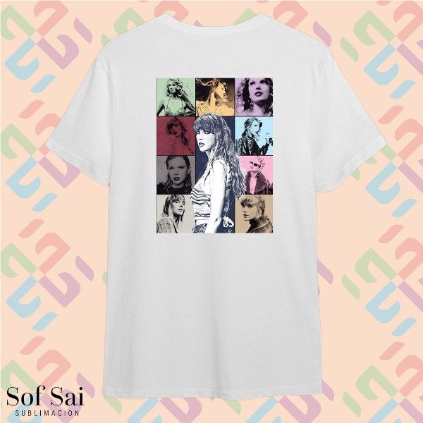 Remera poster The Eras Tour 2