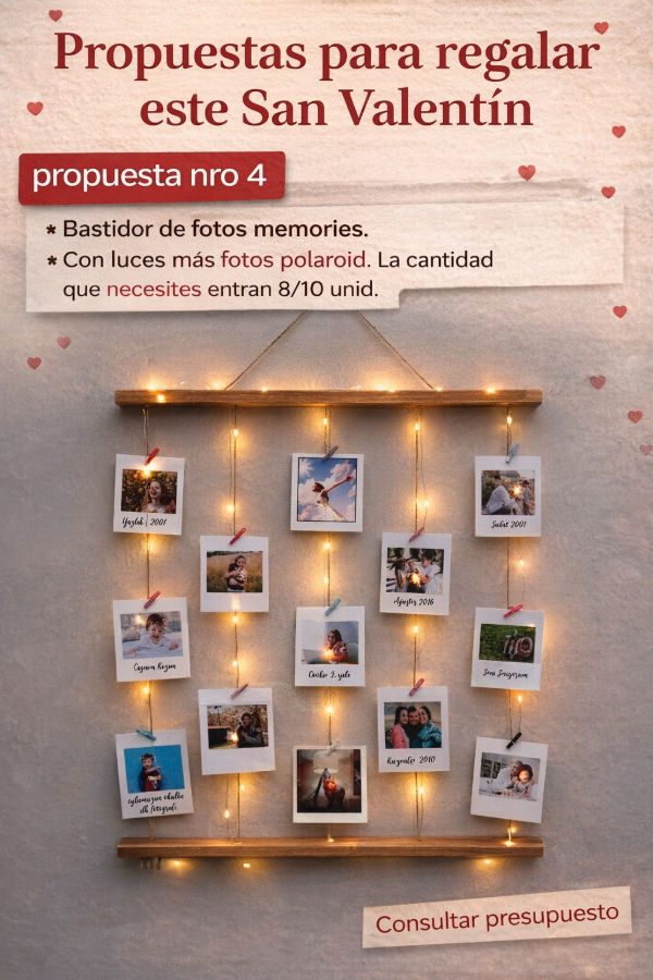 Producto - Bastidor memories
