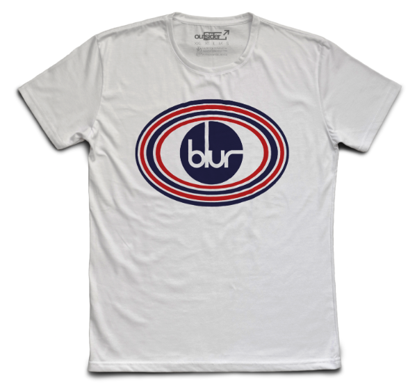 Producto - Blur - Logo - Remera Blanca