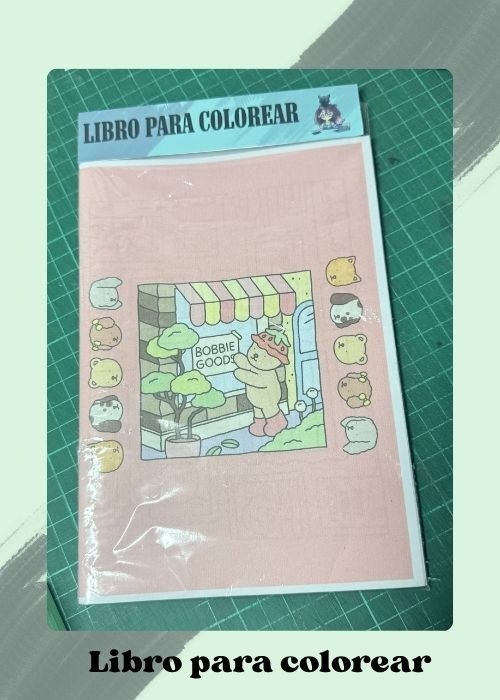Producto - Libro para colorear - Bobbie Goods