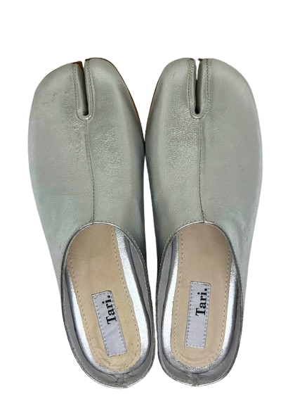Producto - Mule Tabi Plateado