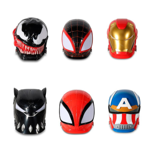 Producto - SET DE AUTITOS SUPERHEROES CASCOS