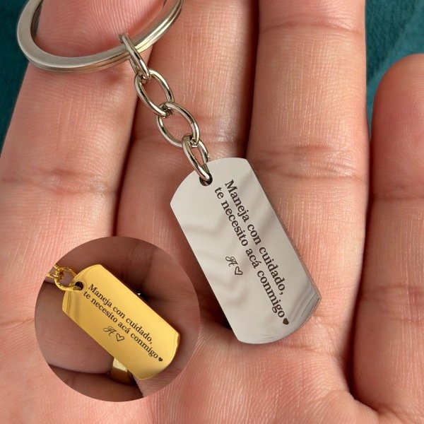 Producto - Llavero: Maneja con cuidado