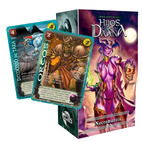 Producto - PREVENTA Relatos de Hijos de Daana - Necromancia - Mitos y Leyendas