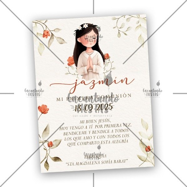 Producto - Tarjeta Mi Primera Comunión