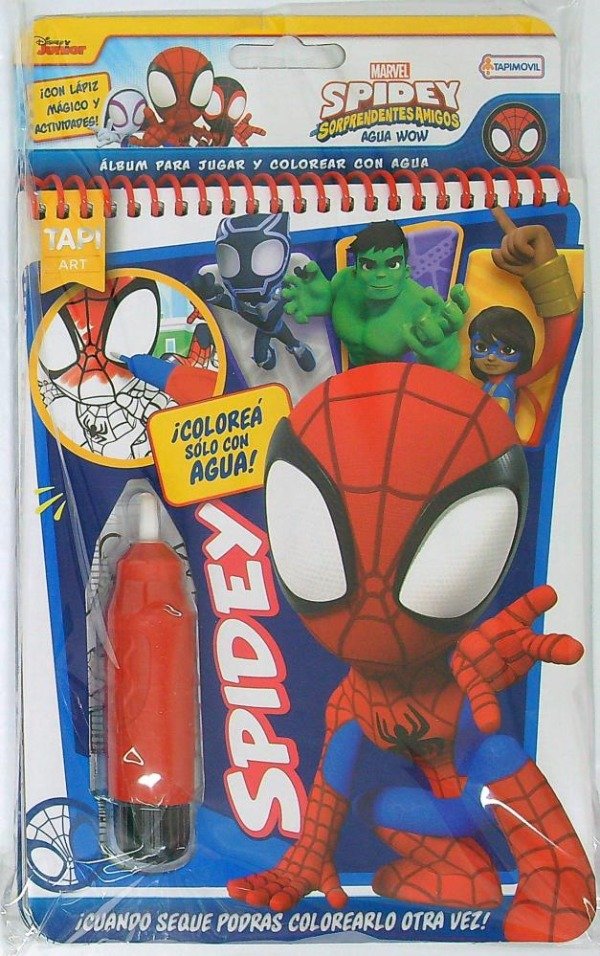 Producto - Spidey - Agua wow