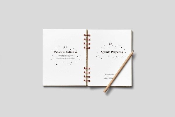 Producto - Agenda Perpetua Palabras Infinitas