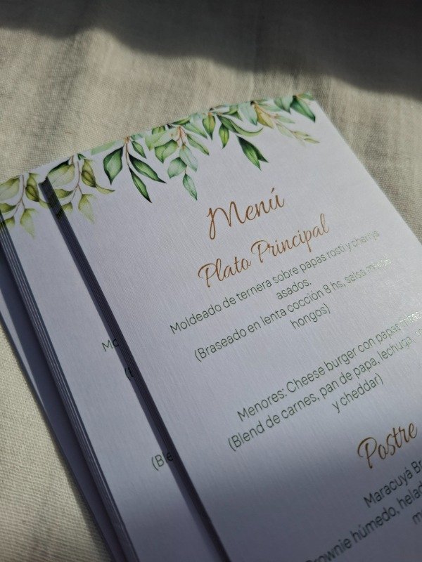 Producto - Menu - Individual