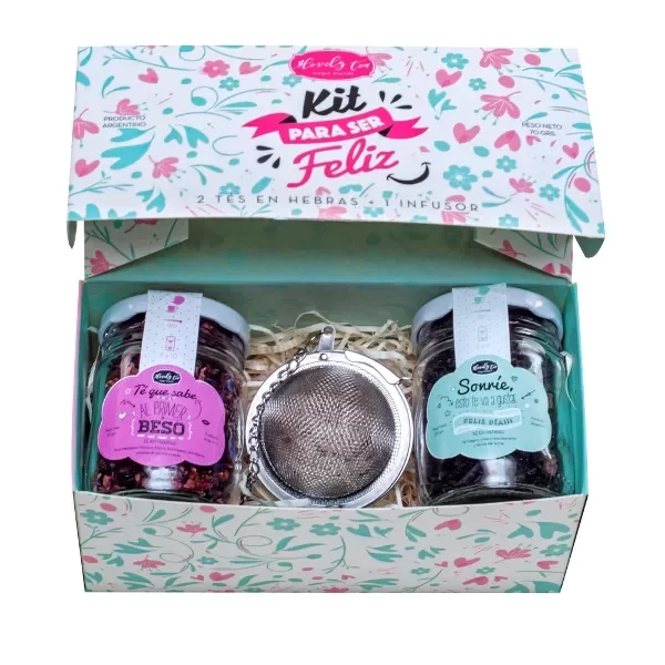 Producto - Kit para ser feliz (2 té + infusor) - 239