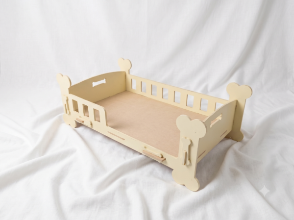 Producto - Camita Rustica Union para perros-blant - 0