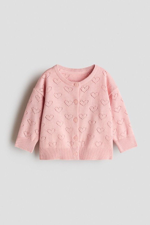 Producto - Cárdigan HyM rosa corazones - 0