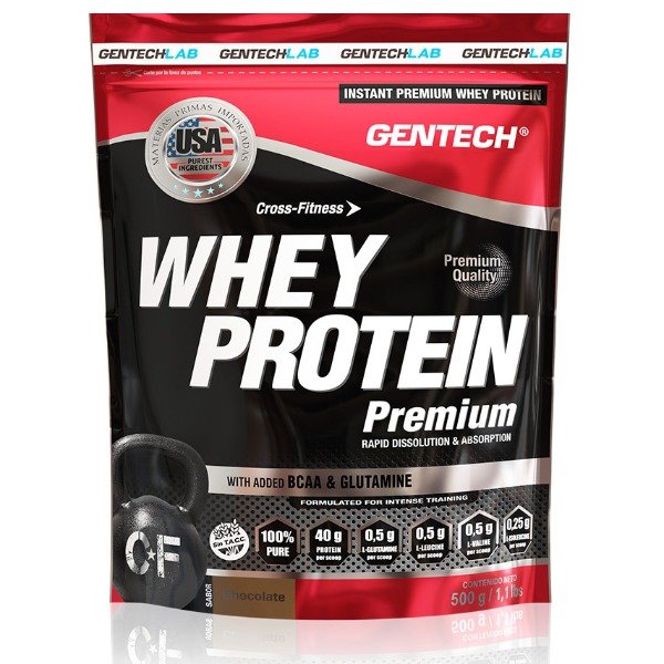 Producto - Proteína Whey PREMIUM GENTECH 1000 g / Suplemento en Polvo