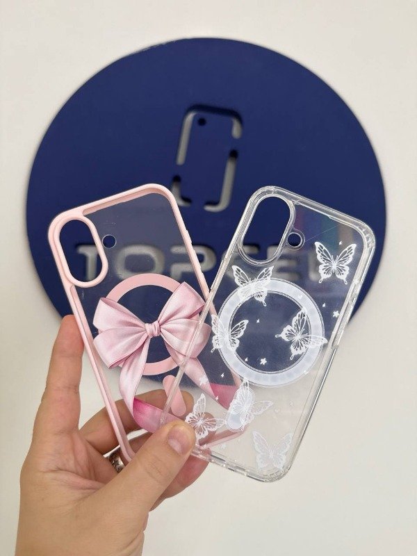 Producto - FUNDA CLEAR CASE MAGSAFE CON DISEÑO IPHONE 16