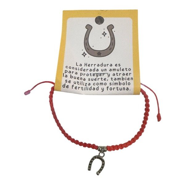 Producto - PULSERA HILO ROJO CON HERRADURA