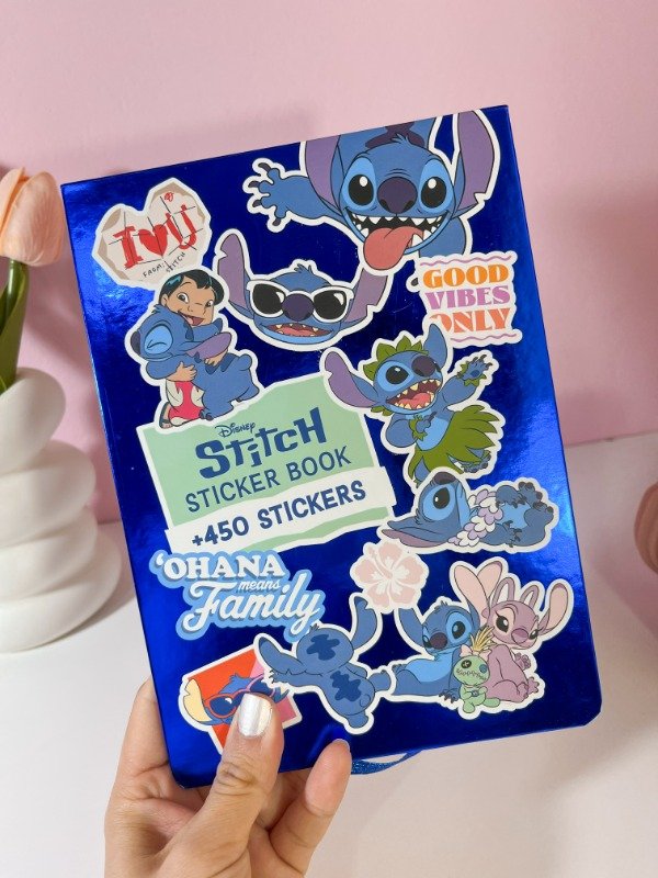 Producto - Libro 450 stickers Stitch