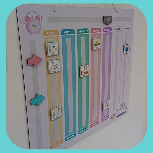 Producto - COMBO Agenda Semanal + Kit 50 pictos