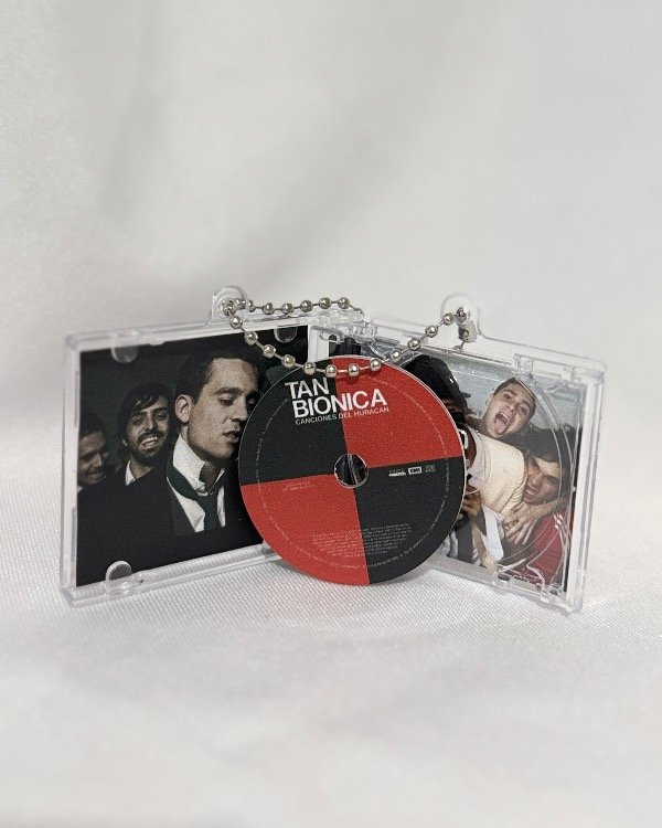 Producto - Llavero Mini Cd CANCIONES DEL HURACÁN Tan Bionica con NFC - Llaveros - 2