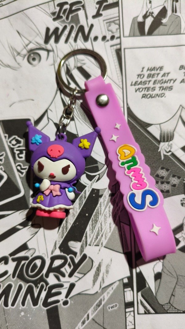 Producto - Llavero de goma kuromi 3 - 0