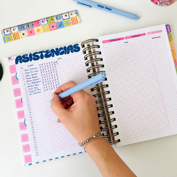 Producto - AGENDA LILAS - Semana a la vista DOCENTE - 1