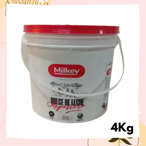 Producto - Dulce de leche Repostero Milkey 4Kg