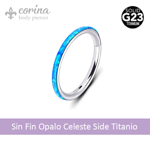 Producto - Sin Fin Opalo Celeste Side Titanio