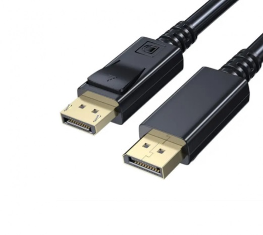 Producto - Cable display port M/M 1.2v -1.5mts -black -Netmak (NM-C58)