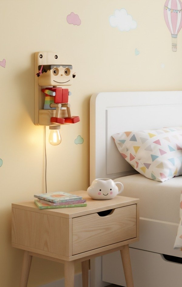 Producto - Aplique de Pared Velador Infantil Lampara de Dormitorio