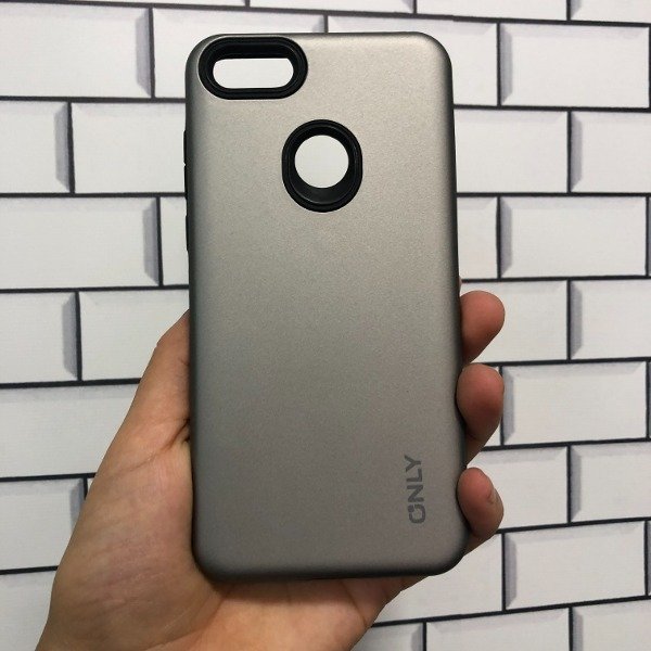 Producto - Funda Motorola E6 Play Alto Impacto Gris