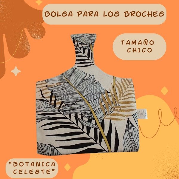 Producto - Bolsa para Broches (Chica) "Botánica"