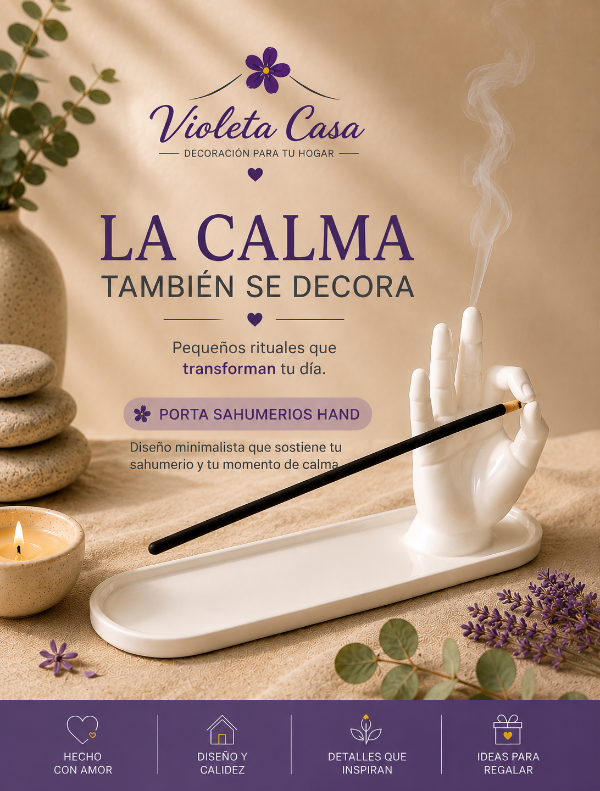 Producto - Kit Bienestar Porta Sahumerios Hand