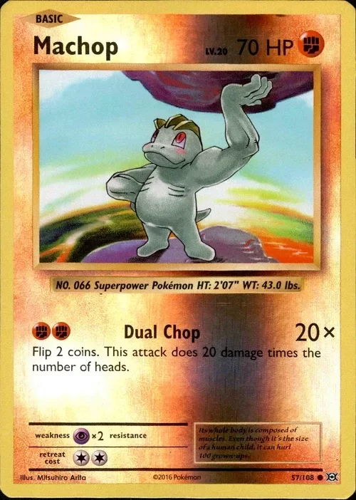 Producto - Machop - 57/108 - Evolutions - Reverse Holo