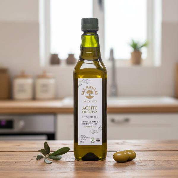 Producto - Aceite Olivares San Nicolas Organico x 500 cc envase PET