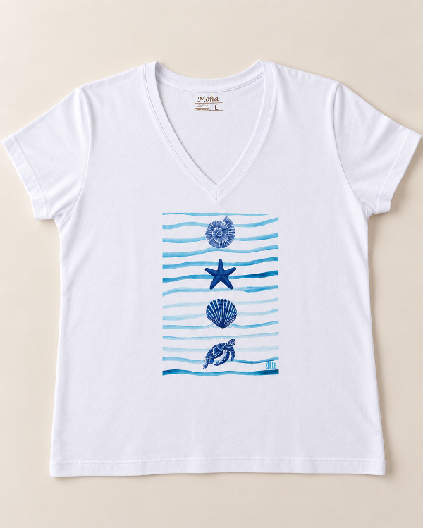 Producto - Remera Ocean lover V - 0