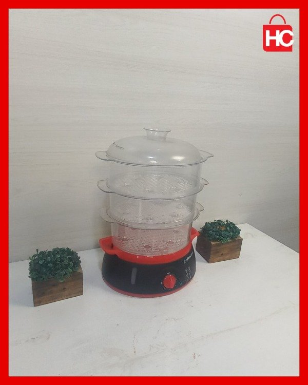 Producto - Vaporera eléctrica Ultracomb de 3 niveles con temporizador - 1