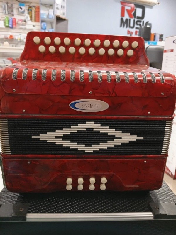 Producto - ACORDEON VERDULERA 8 BAJOS SANRAI