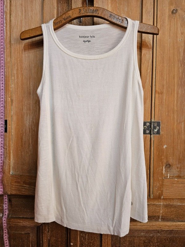 Producto - Musculosa Bonjour Lulú Blanca t.1