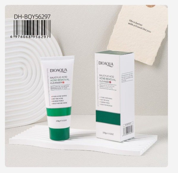 Producto - BIOAQUA Limpiador facial con ácido salicílico