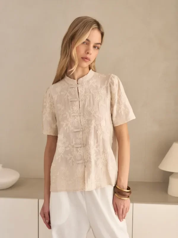 Producto - Blusa Jennifer (Bambula Bordado) - 1