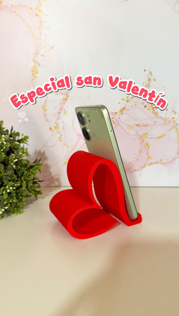 Producto - Porta celular corazon