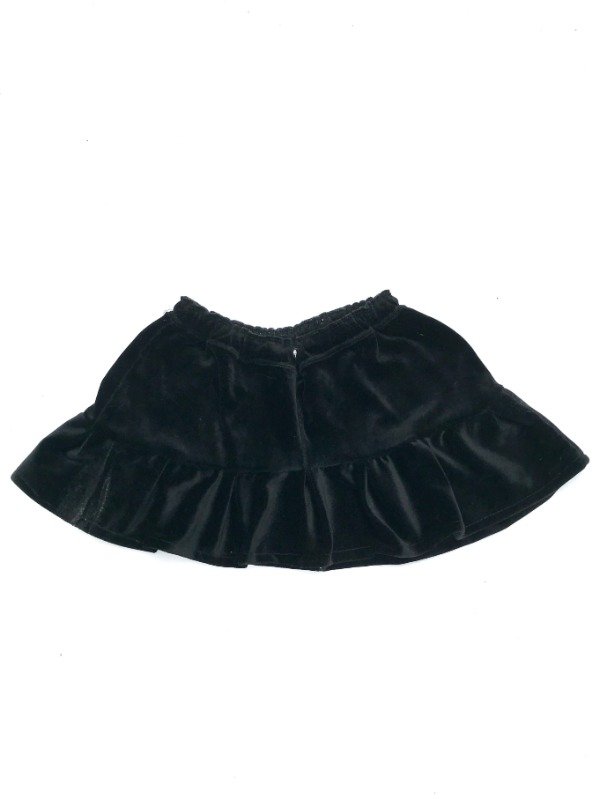 Producto - Black velvet pleated skirt - 0
