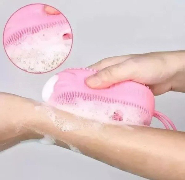 Producto - ESPONJA DE SILICONA PARA DUCHA