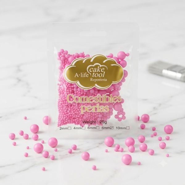 Producto - Perlas mix FUCSIA MATE 25GR